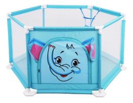 RoGer Elephant Baby Playpen With 50 Balls