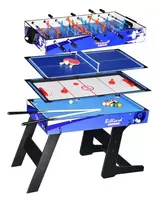 RoGer 4in1 Folding table for games Billiards / Air hockey / Football / Table tennis