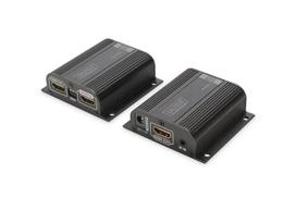 Digitus HDMI Extender Set - 50 m over network cable (CAT 6/6a/7) - EDID - 1x HDMI loop out - FHD - 1080p