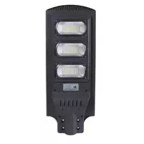 VOLT Polska JOCKER 120 saulės energijos LED šviestuvas su PIR jutikliu ir pulteliu, 930 lm, 12 W saulės panelė, 12 000 mAh, IP65
