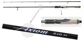Universalus Spiningas AKARA Axiom TX-30 2-jų dalių, Ilgis 2,70m, Testas 6-28g