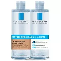 „La Roche-Posay Toleriane“ micelinis vanduo, 2 x 400 ml