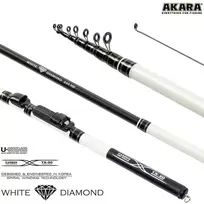 Spiningas teleskopinis AKARA White Diamond MF TX-30 300 cm
