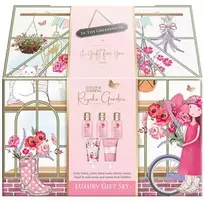 „Baylis & Harding Royale Garden“ kūno priežiūros rinkinys – dovanų rinkinys kūno priežiūrai (5 vnt.)