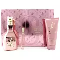 Moteriški kvepalai, „I Want Choo With Love“ dovanų rinkinys: EDP 100 ml, EDP miniatiūra 7,5 ml ir kūno losjonas 100 ml 100 ml