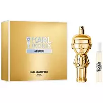 „Lagerfeld Ikonik Absolu“ kvepalų dovanų rinkinys: 60 ml kvepalų buteliukas ir 7,5 ml kvepalų miniatiūra, 60 ml