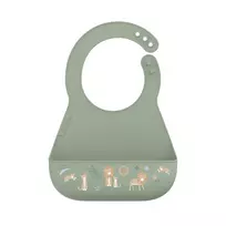 Little Dutch Bib silicone ´Safari Friends´