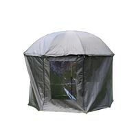 Žvejybinis Turistinis Skėtis 200x200x210cm. Žalias