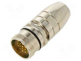 Connector: M23 | plug | PIN: 19(16+3) | male | industrial | 623 | 150V