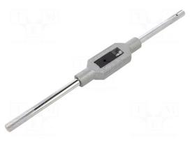 Tap wrench | Grip capac: M5-M20 | 370mm | cast zinc,steel | Size: 3