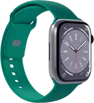 Puro silikoninis dirželis Apple Watch 42/44/45/49mm tamsiai žalias