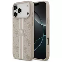 Guess 4G Printed Stripes MagSafe Case iPhone 17 Pro Max (Pink) | ITwork.lt