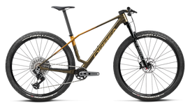 Orbea ALMA M-PRO 2027 / Caramel Carbon View - Leo Orange (Gloss) / kalnų (MTB) dviratis (29") (L)