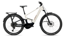 Orbea MUGA 30 2027 / Ivory White - Black (Gloss) / elektrinis hibridinis dviratis (29"/27.5") (M)