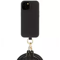 Just Elegance 2-in-1 Wallet Folio Case for Apple iPhone 15 6,1 inch with MagSafe - Black