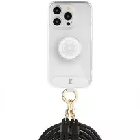 Just Elegance 3-in-1 PopGrip Case for Apple iPhone 15 Pro Max 6,7 inch Transparent/Clear 30526