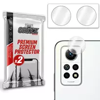 GrizzGlass HybridGlass Camera Lens Protector for Xiaomi Redmi Note 12 Pro 4G