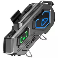 AWEI VS-6 Motociklo Bluetooth Šalmo Ausinės Juodos