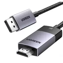 Ugreen DP115 DisplayPort į HDMI laidas, 8K 60Hz, 2m, Juodas