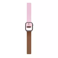 Moft Snap Duo Apple Watch dirželis Pink/Brownie