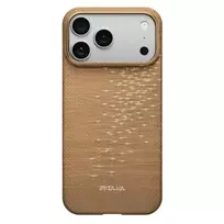 PITAKA Ultra-Slim MagSafe Case for iPhone 17 Pro Max Golden Glint
