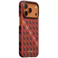 PITAKA Edge Case Happiness Rides In, skirta iPhone 17 Pro Max – Cinnabar Steed