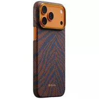 PITAKA Edge Case Breath of Veins, iPhone 17 Pro, Burning Orange