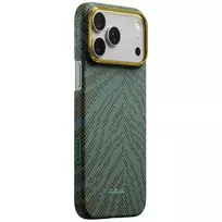 PITAKA Edge Case Breath of Veins, iPhone 17 Pro Max, Dive Green