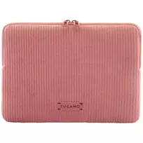 TUCANO Velluto 2 Dėklas Nešiojamam Kompiuteriui, skirta MacBook Pro 14 / Nešiojamam Kompiuteriui 13, Rožinė