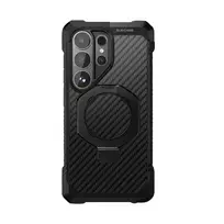 SUPCASE UB Grip Mag Magsafe Dėklas Samsung Galaxy S26 Ultra, Aramidinis Pluoštas, Mat Juoda