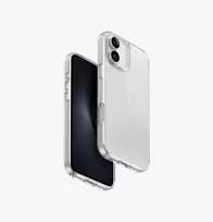 UNIQ Air Fender dėklas, skirtas Apple iPhone 16 Plus, permatomas