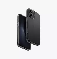 UNIQ Air Fender dėklas, skirtas iPhone 16 Plus 6,7 colio, rūkytai pilkas