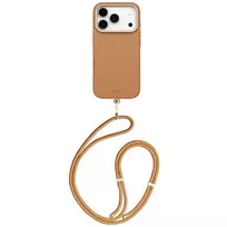 UNIQ Coehl Mirelle Magnetinis Įkrovimo Dėklas, skirtas iPhone 17 Pro - Ruda