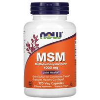 NOW MSM 1000mg 120 caps
