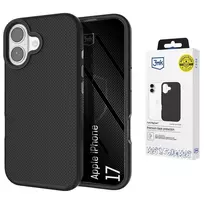 3MK Fortis MagCase Apple iPhone 17 permatomas apsauginis dėklas su MagSafe