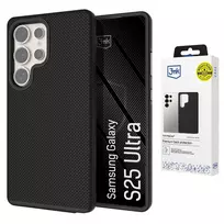 3MK Fortis MagCase Samsung Galaxy S25 Ultra – juoda magnetinė apsauginė dėklas su MagSafe
