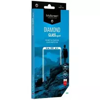 MYSCREEN PROTECTOR MS Diamond Glass Edge 3D Motorola Edge 30 Fusion grūdinto stiklo ekrano apsauga - juoda