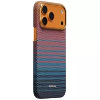 PITAKA Edge Case California Dream 05, skirta iPhone 17 Pro Max - Sunset (Aramidinis pluoštas, MagSafe)