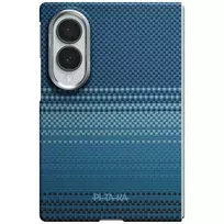 PITAKA Edge dėklas Samsung Galaxy Z Fold 8 - Moonrise - 1500D aramidinis pluoštas, MagSafe suderinamas, itin plonas uždedamas dangtelis