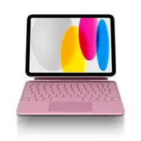 Decoded magnetinis klaviatūros dėklas su jutikline pele iPad 10,9 colio (10 kartos) ir iPad Pro 11 colio – rožinis