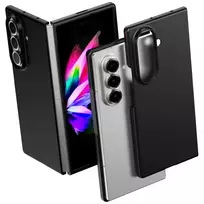 “Mercury Fard” dėklas su atverčiamu dangteliu, skirtas “Samsung Galaxy Z Fold8 Ultra”, juodos spalvos