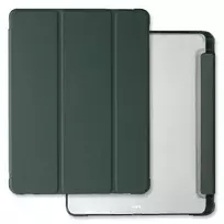 Mercury Clear Back Cover iPad Pro 11 M4 2024 / M5 2025 – tamsiai žalias permatomas dėklas