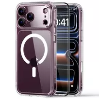 ESR Classic Hybrid MagSafe & grūdintas stiklas iPhone 17 Pro Max / 18 Pro Max permatomas