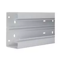 Hager BR6513017035 Dado kanalo pagrindas, PVC, šviesiai pilkas, 65x130mm, 2000mm