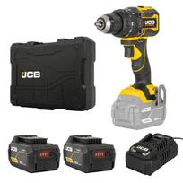 JCB-18PCD-75-5 Akumuliatorinis smūginis gręžtuvas-suktuvas 18V, 75Nm, 2x5.0Ah
