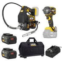 JCB-18PKIT-5 Akumuliatorinių įrankių rinkinys 18V, 620Nm
