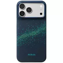 PITAKA Edge Milky Way Galaxy 2.0 dėklas iPhone 18 Pro Max / 17 Pro Max - Nearfield Blue