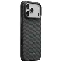 PITAKA Summa dėklas iPhone 18 Pro Max / 17 Pro Max, juodas-pilkas