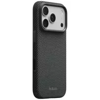 PITAKA Summa dėklas iPhone 18 Pro / 17 Pro, juodai pilkas