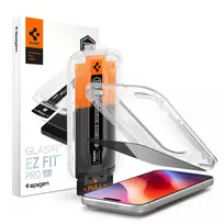 Spigen Glas.tR EZ Fit Pro HD Privacy grūdintas stiklas, skirta Apple iPhone 18 Pro Max